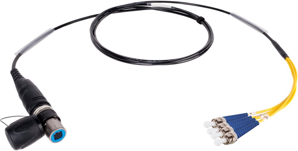 パイオニア　6Ns & OFC HYBRID STAR QUAD ケーブル7.5 Breakout Cables | opticalCON QUAD to Quad ST Multimode