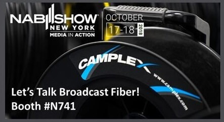 Camplex Fiber Optic Cable Solutions and Accessories for Broadcast