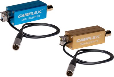 12G-SDI LC/SFP Mini 1 Channel Unidirectional Single Mode Fiber Extender Set