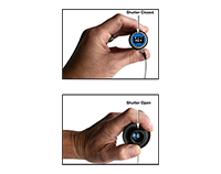 Camplex CMX-OPTIEYE opticalCON Shutter Restraint for Connector Cleaning