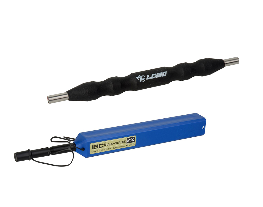 FIBERCLEAN-1 Fiber Optic Cleaning Kit for LEMO SMPTE 304/311M Hybrid Connectors