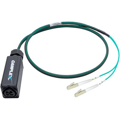 OPADAP-1 Multimode opticalCON DUO to Duplex LC Breakout Cable Adapter