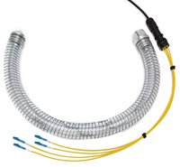 HF-TRP04LC-0500 4 Channel Tactical Fiber Cable on Reel