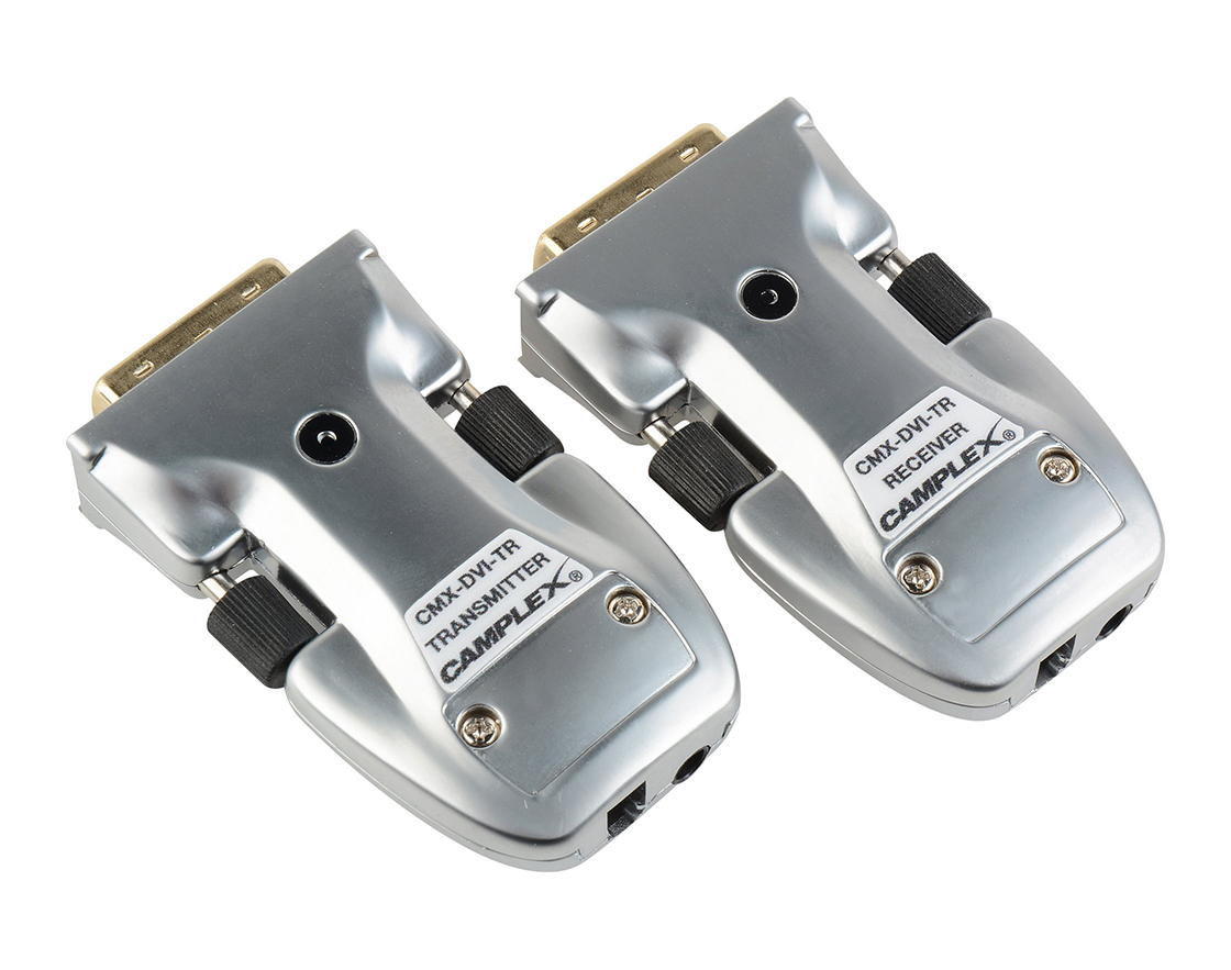 CMX-DVI-TR Single Mode / Multimode DVI Fiber Extender with EDID