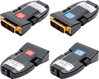 CMX-DVI-TR Single Mode / Multimode DVI Fiber Extender with EDID