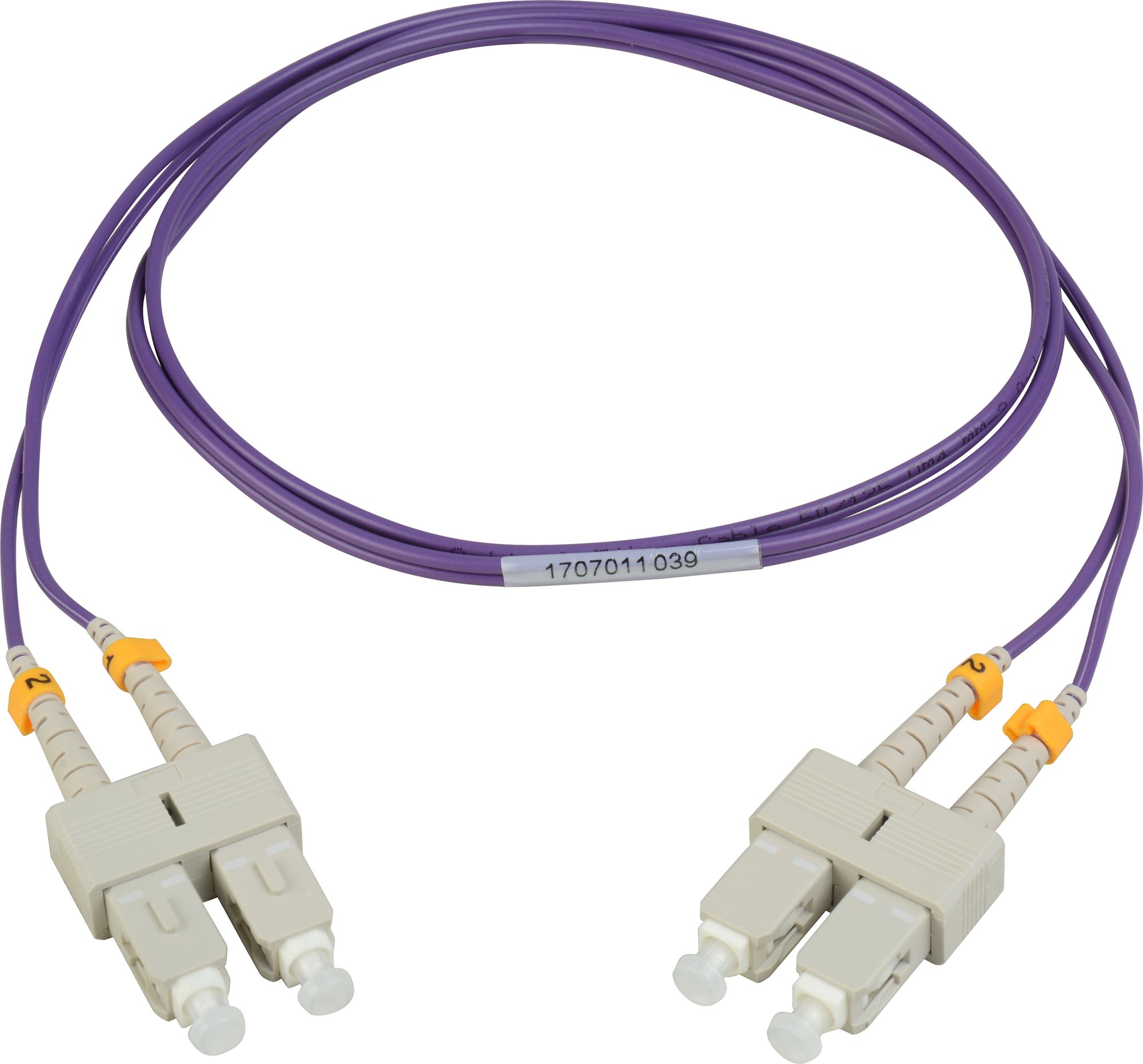 Camplex MMD50-LC-LC-001 Fiber Optic Patch Cables Multimode Duplex LC to LC Fiber