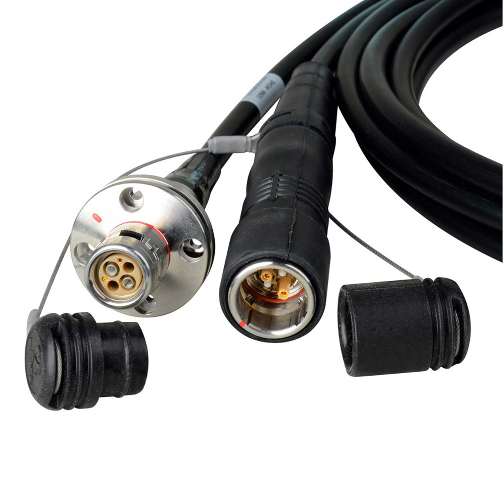 LEMO FUW-PUW Outside Broadcast SMPTE Fiber Camera Cable