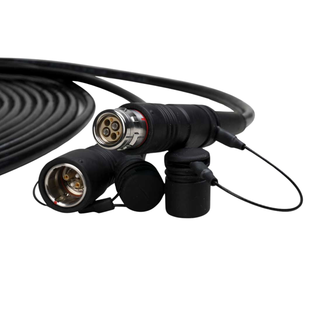 LEMO FUW-PUW Outside Broadcast SMPTE Fiber Camera Cable