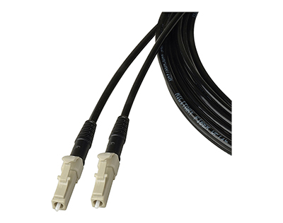 Camplex HF-T1M1-LC-0010 Simplex OM1 Multimode LC Fiber Optic Tactical Cable 10 Foot