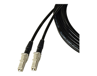 Camplex HF-T1M1-LC-0010 Simplex OM1 Multimode LC Fiber Optic Tactical Cable 10 Foot