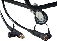 Camplex HF-TR7SMPTE-0250 Gepco Mini 7.8mm Bend Insensitive Camera Cable with LEMO SMPTE Fiber Connectors on JackReel F4 - 250 Foot